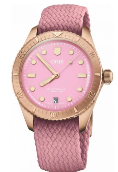 Oris Divers Sixty-Five ‘Cotton Candy’ Replica Watch 01 733 7771 3158-07 3 19 04BR